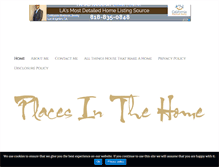 Tablet Screenshot of placesinthehome.com